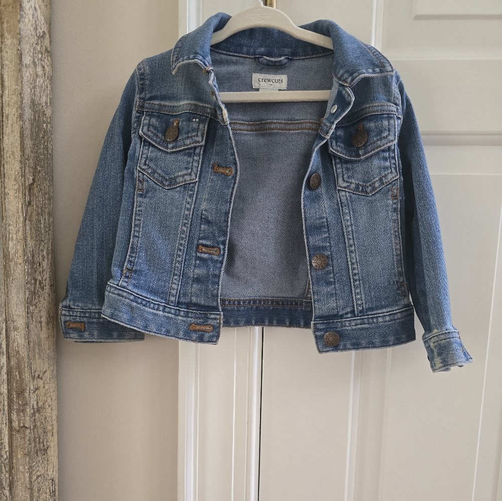 J crew jeans jacket sz 3t